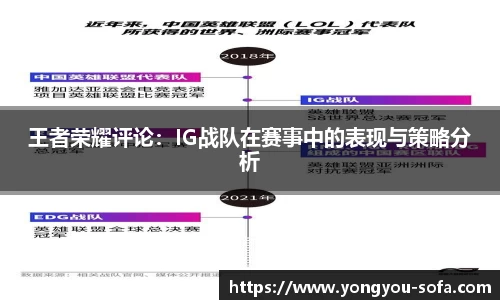 王者荣耀评论：IG战队在赛事中的表现与策略分析